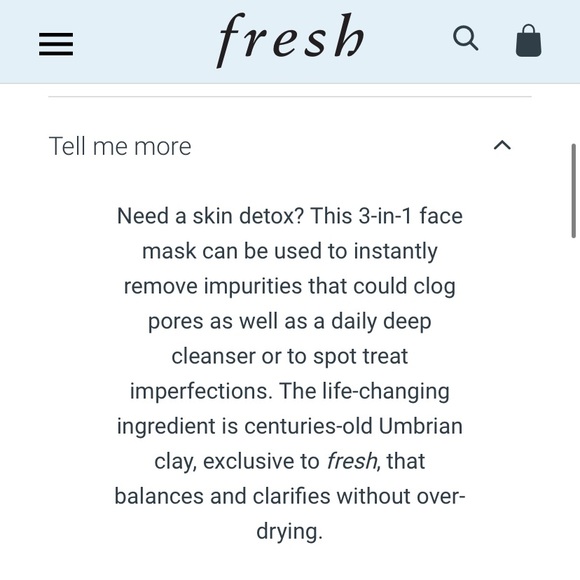 Fresh Umbrian Clay Purifying Mask - Picture 2 of 5